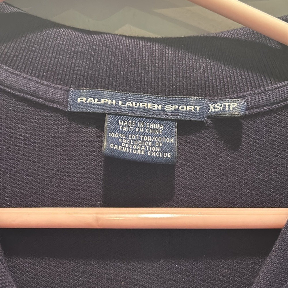 Ralph Lauren Navy Polo Shirt Dress - Picture 3 of 4